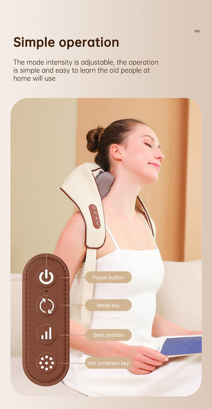 Heating Vibration Neck Massager